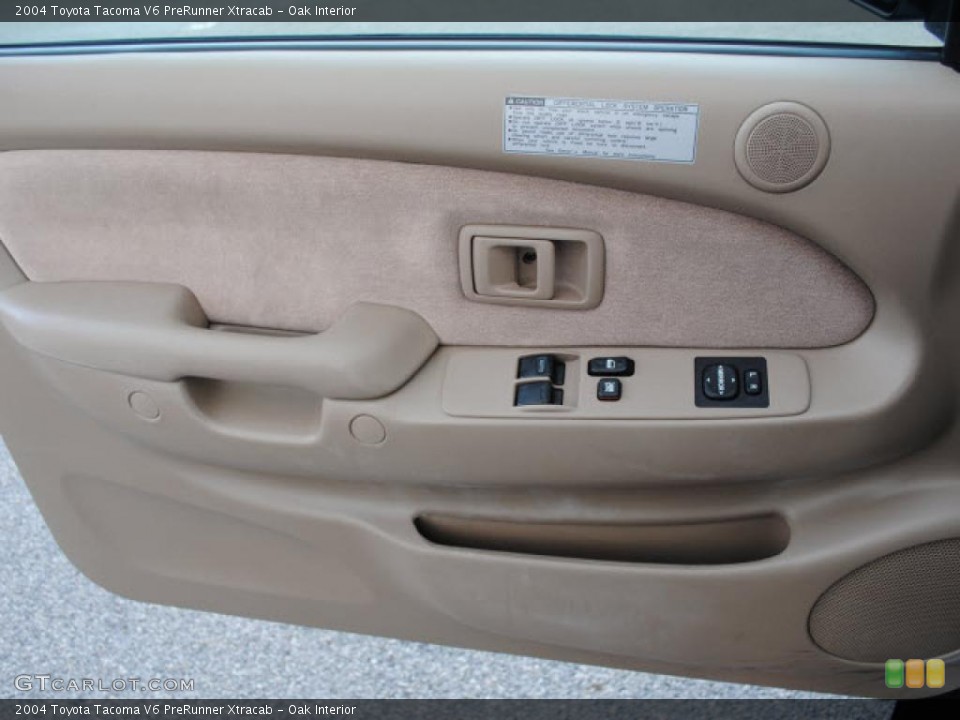 Oak Interior Door Panel for the 2004 Toyota Tacoma V6 PreRunner Xtracab #42230573
