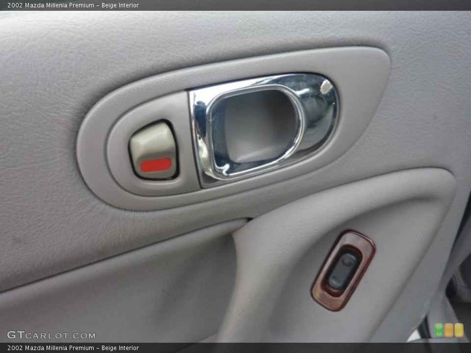 Beige Interior Controls for the 2002 Mazda Millenia Premium #42233464