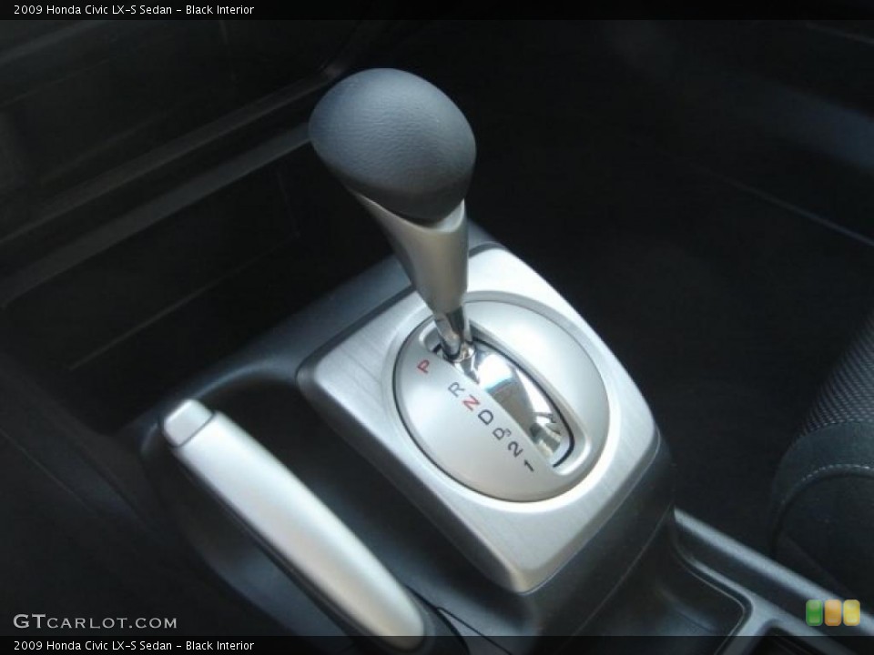 Black Interior Transmission for the 2009 Honda Civic LX-S Sedan #42233764