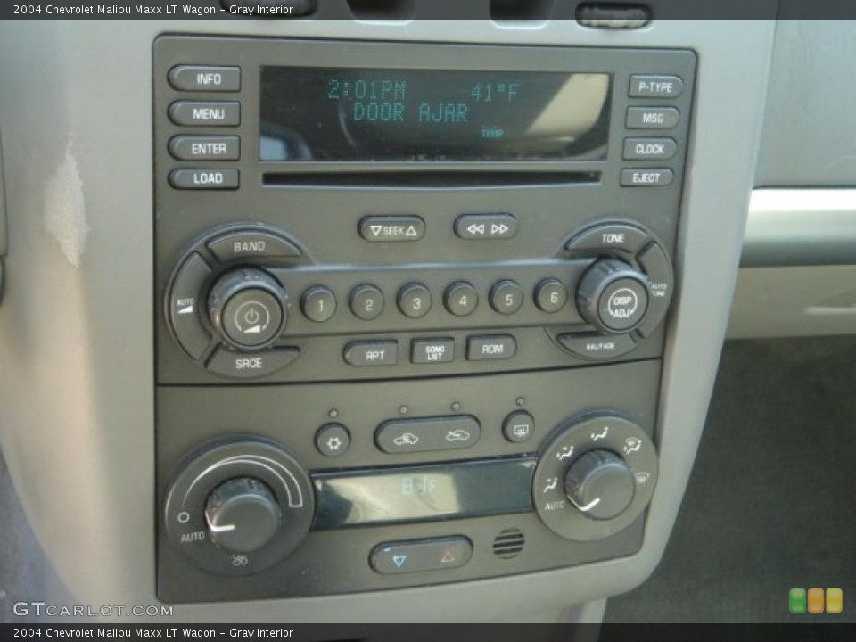 Gray Interior Controls for the 2004 Chevrolet Malibu Maxx LT Wagon #42234724
