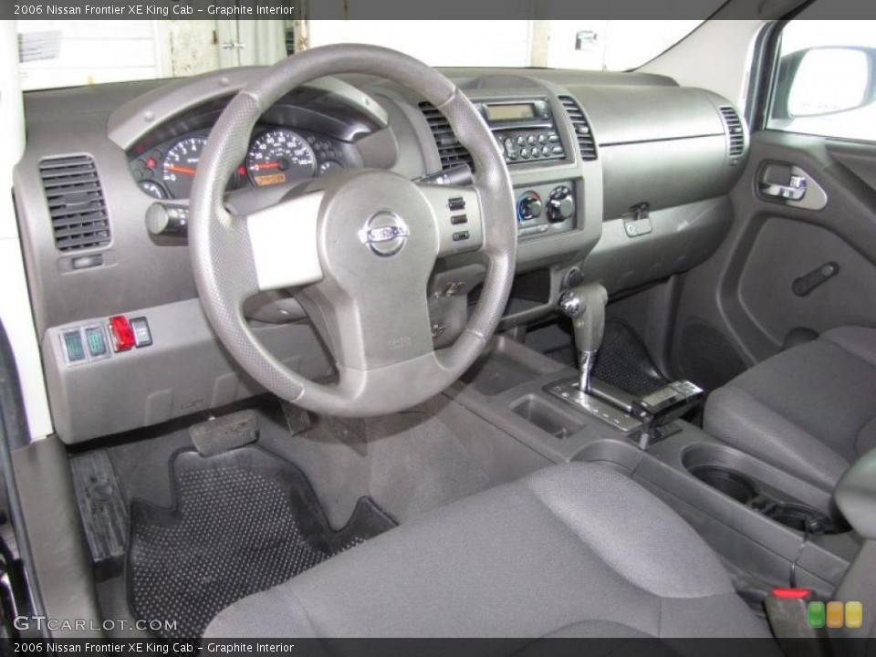 Graphite Interior Prime Interior for the 2006 Nissan Frontier XE King Cab #42237740