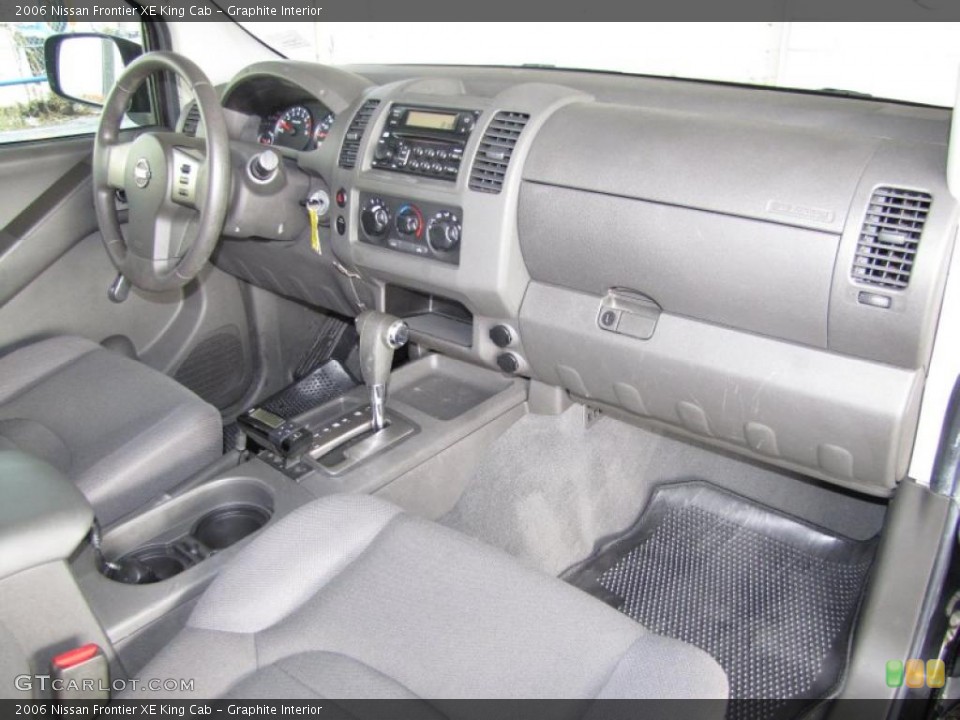 Graphite Interior Dashboard for the 2006 Nissan Frontier XE King Cab #42237748