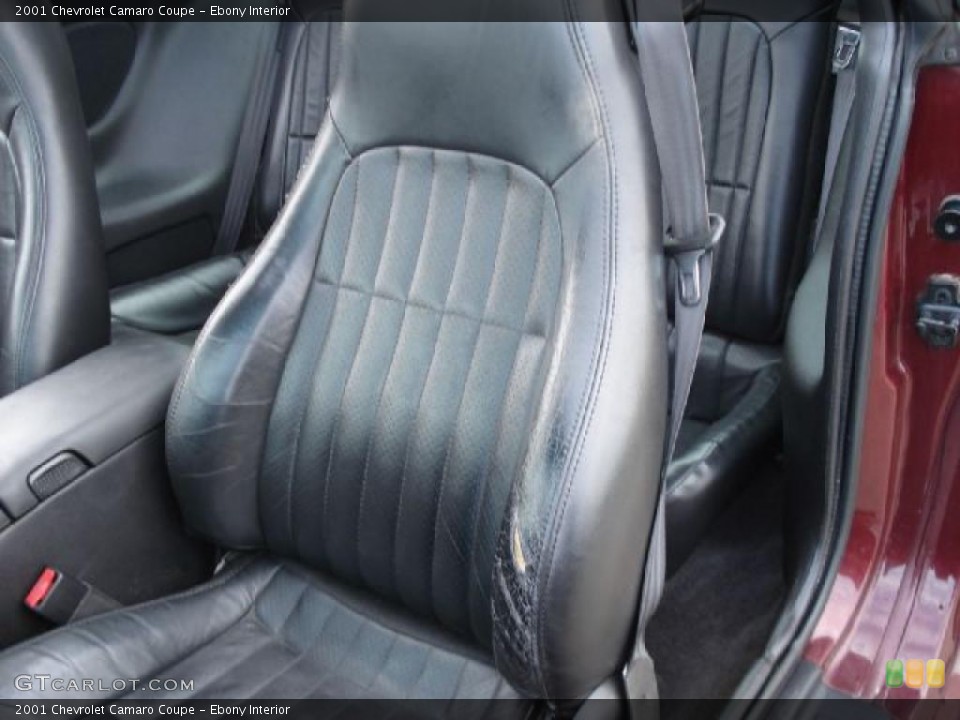 Ebony Interior Photo for the 2001 Chevrolet Camaro Coupe #42244964