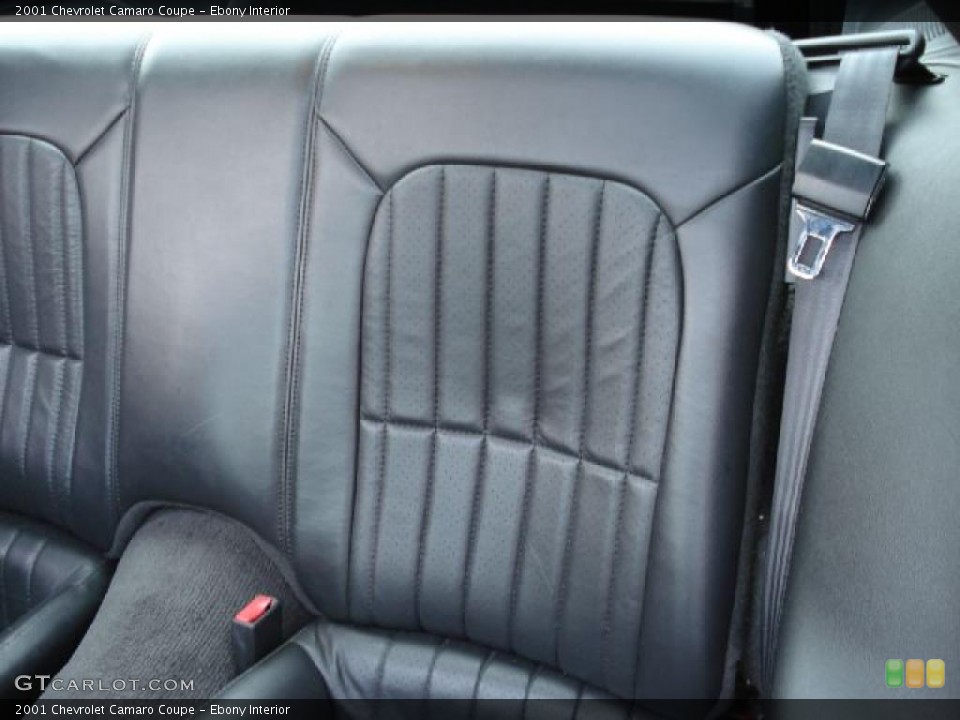 Ebony Interior Photo for the 2001 Chevrolet Camaro Coupe #42244994