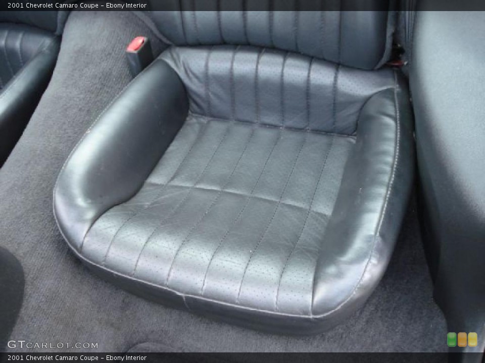 Ebony Interior Photo for the 2001 Chevrolet Camaro Coupe #42245010