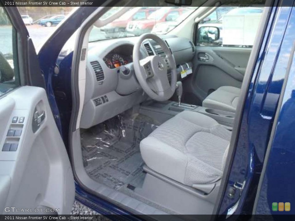 Steel Interior Photo for the 2011 Nissan Frontier SV Crew Cab #42246558