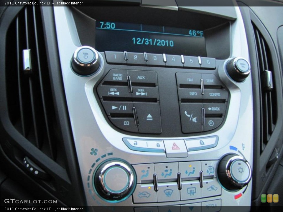 Jet Black Interior Controls for the 2011 Chevrolet Equinox LT #42247450