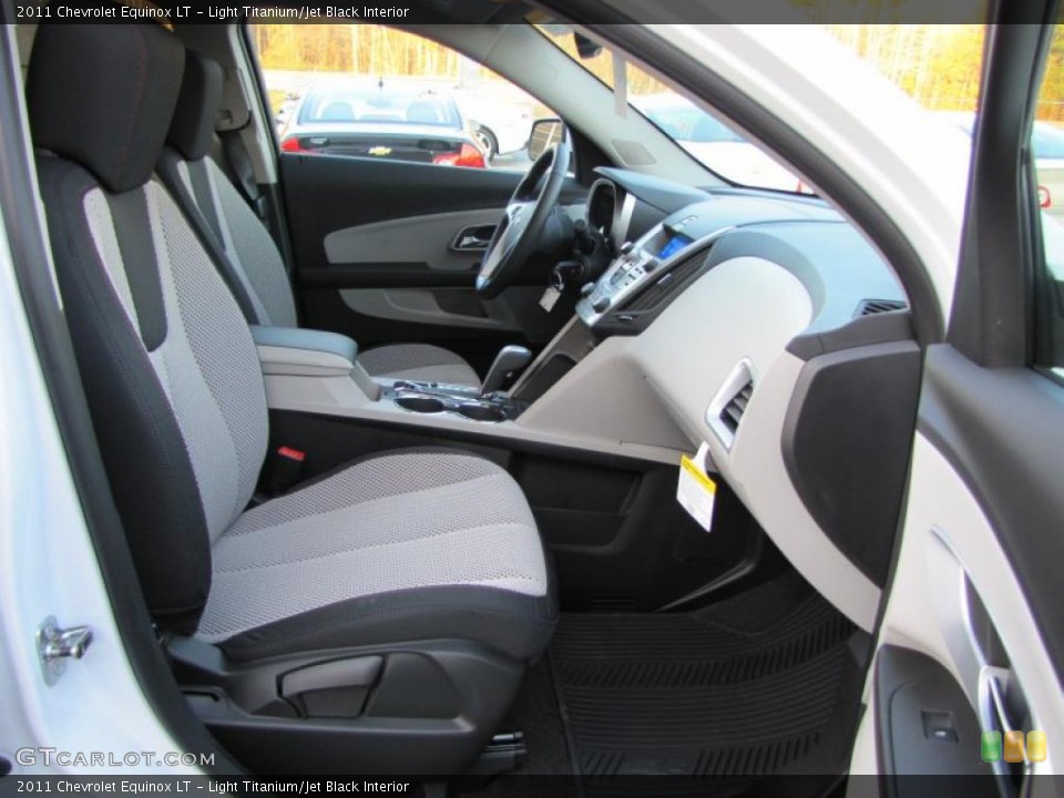 Light Titanium/Jet Black Interior Photo for the 2011 Chevrolet Equinox LT #42248202