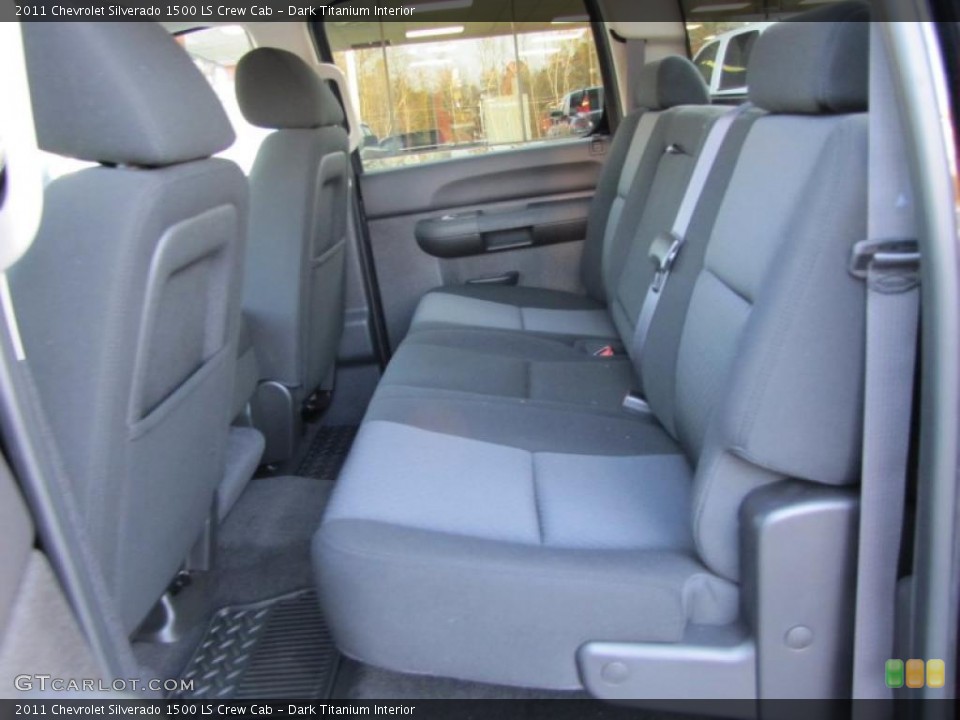 Dark Titanium Interior Photo for the 2011 Chevrolet Silverado 1500 LS Crew Cab #42248470