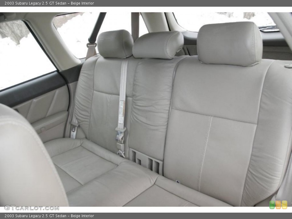 Beige Interior Photo for the 2003 Subaru Legacy 2.5 GT Sedan #42248962