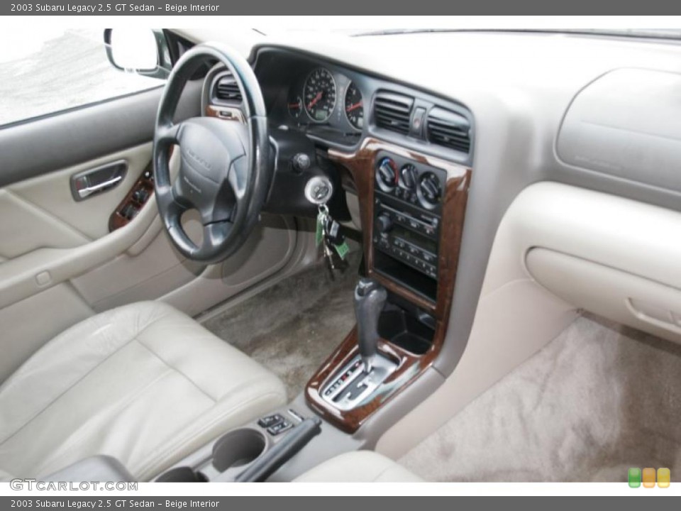 Beige 2003 Subaru Legacy Interiors