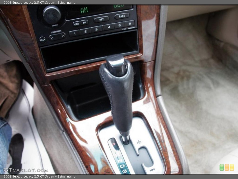 Beige Interior Transmission for the 2003 Subaru Legacy 2.5 GT Sedan #42249118