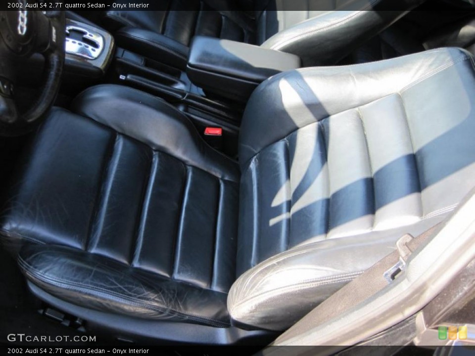 Onyx Interior Photo for the 2002 Audi S4 2.7T quattro Sedan #42249566