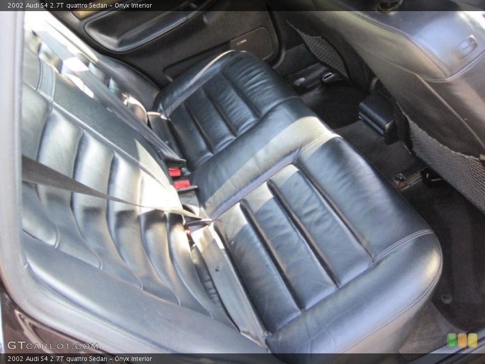 Onyx Interior Photo for the 2002 Audi S4 2.7T quattro Sedan #42249654