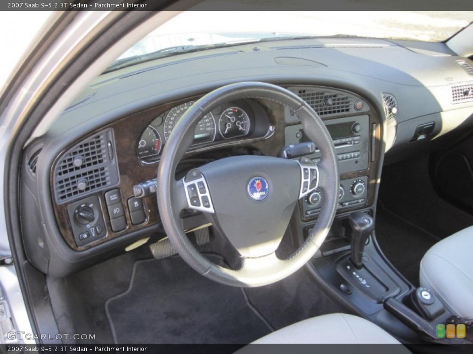 Parchment Interior Photo for the 2007 Saab 9-5 2.3T Sedan #42250526