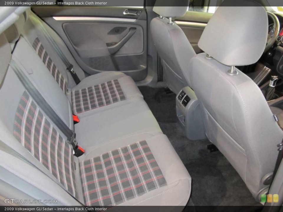 Interlagos Black Cloth Interior Photo for the 2009 Volkswagen GLI Sedan #42253830