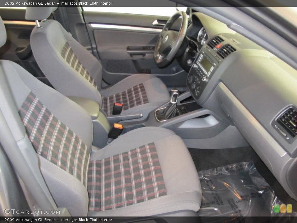 Interlagos Black Cloth Interior Photo for the 2009 Volkswagen GLI Sedan #42253862