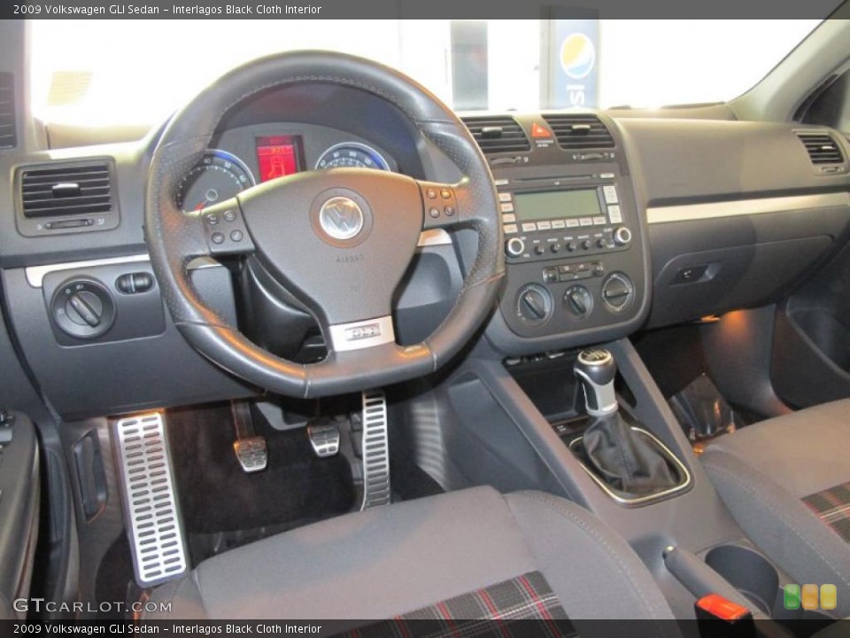 Interlagos Black Cloth Interior Photo for the 2009 Volkswagen GLI Sedan #42253890