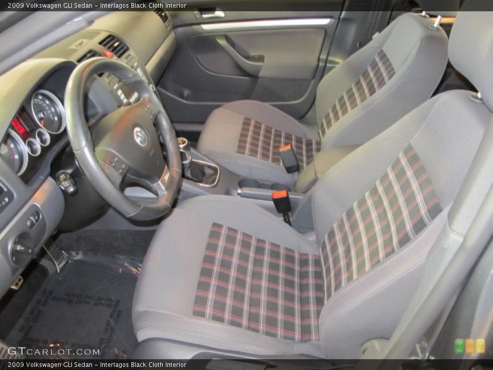 Interlagos Black Cloth Interior Photo for the 2009 Volkswagen GLI Sedan #42253906