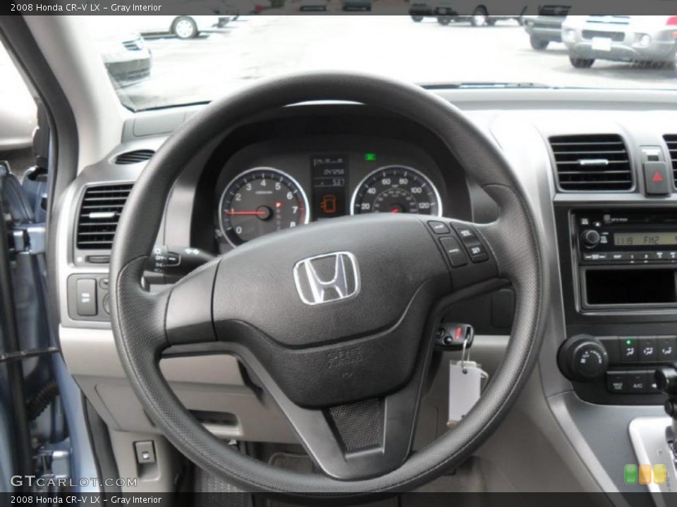 Gray Interior Steering Wheel for the 2008 Honda CR-V LX #42254002