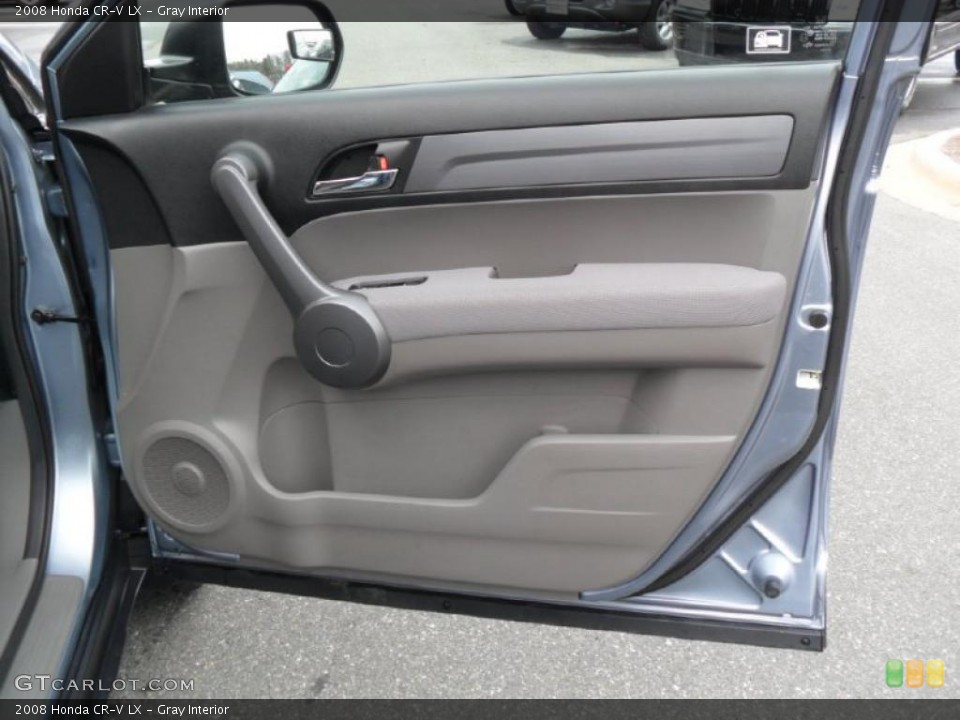Gray Interior Door Panel for the 2008 Honda CR-V LX #42254090