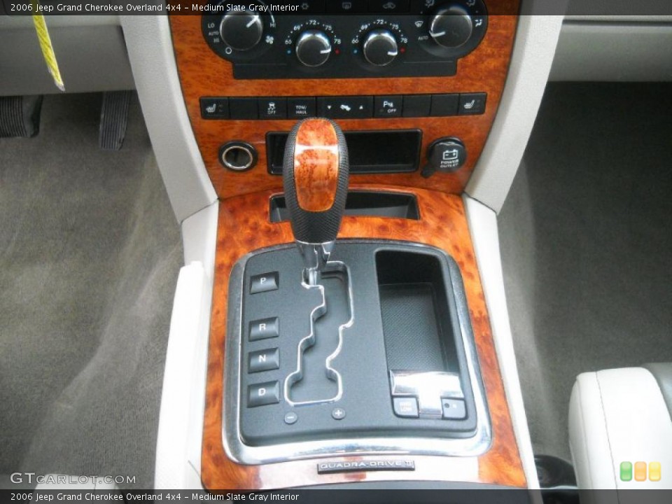 Medium Slate Gray Interior Transmission for the 2006 Jeep Grand Cherokee Overland 4x4 #42255730