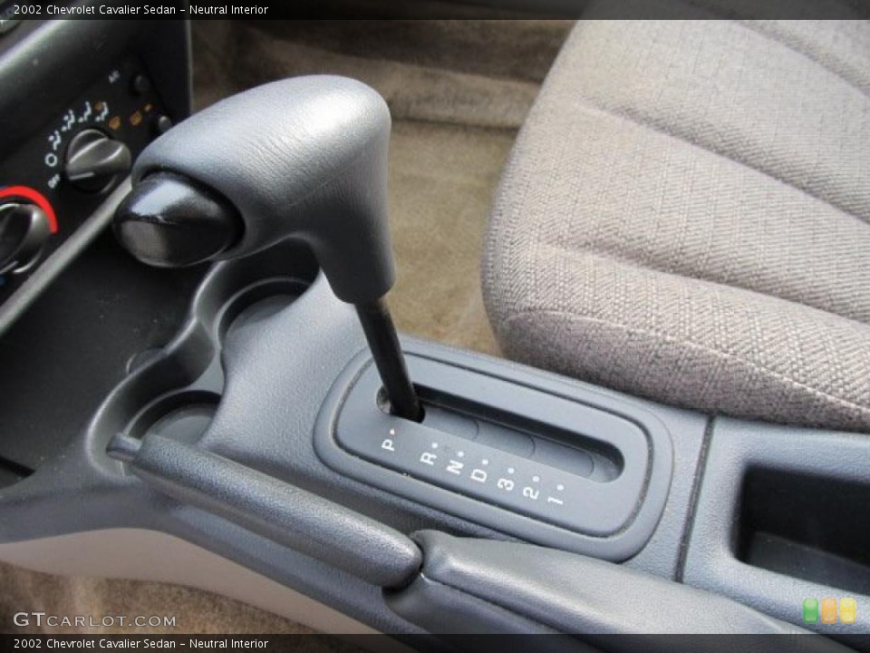 Neutral Interior Transmission for the 2002 Chevrolet Cavalier Sedan #42256302