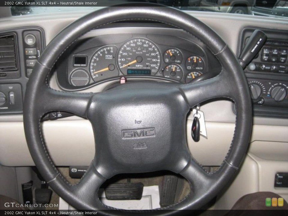 Neutral/Shale Interior Steering Wheel for the 2002 GMC Yukon XL SLT 4x4 #42257714