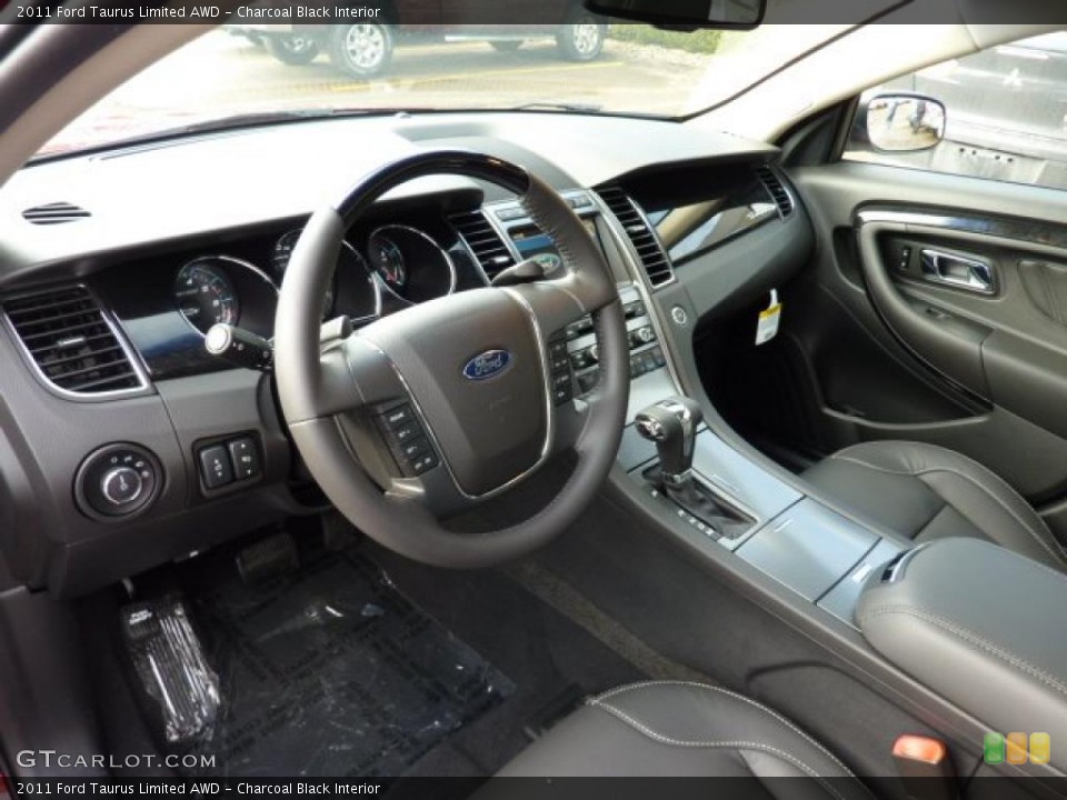 Charcoal Black Interior Prime Interior for the 2011 Ford Taurus Limited AWD #42257990