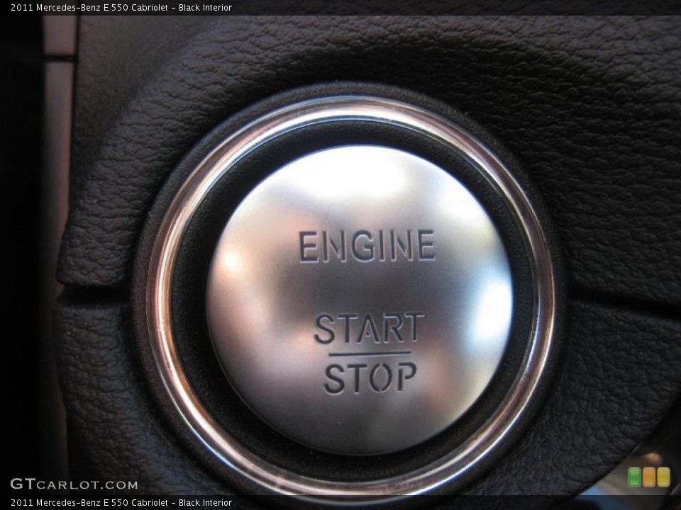 Black Interior Controls for the 2011 Mercedes-Benz E 550 Cabriolet #42258210