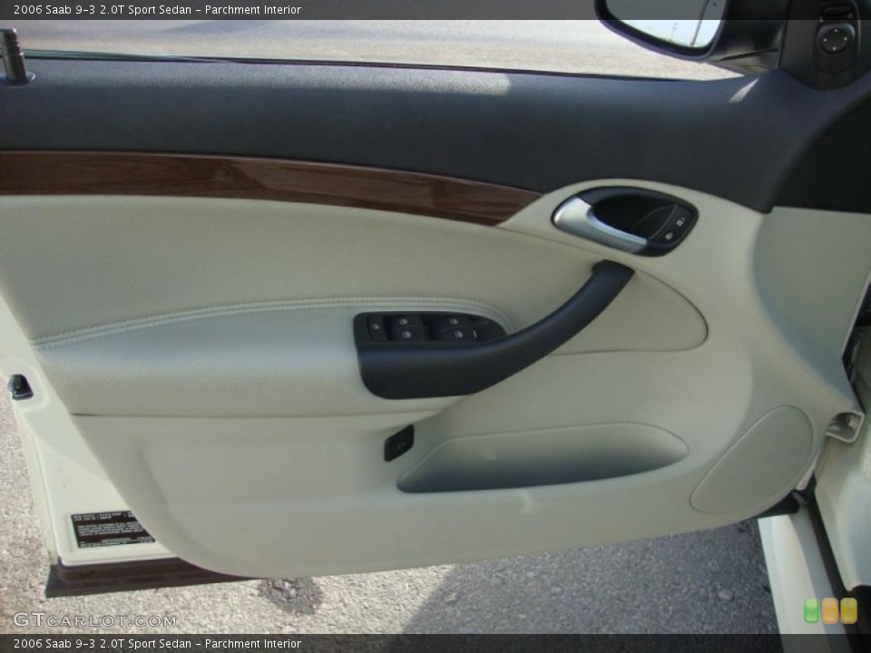Parchment Interior Door Panel for the 2006 Saab 9-3 2.0T Sport Sedan #42260026