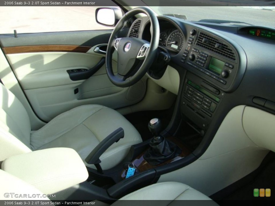 Parchment Interior Dashboard for the 2006 Saab 9-3 2.0T Sport Sedan #42260126