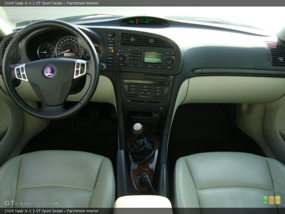 Parchment Interior Dashboard for the 2006 Saab 9-3 2.0T Sport Sedan #42260222