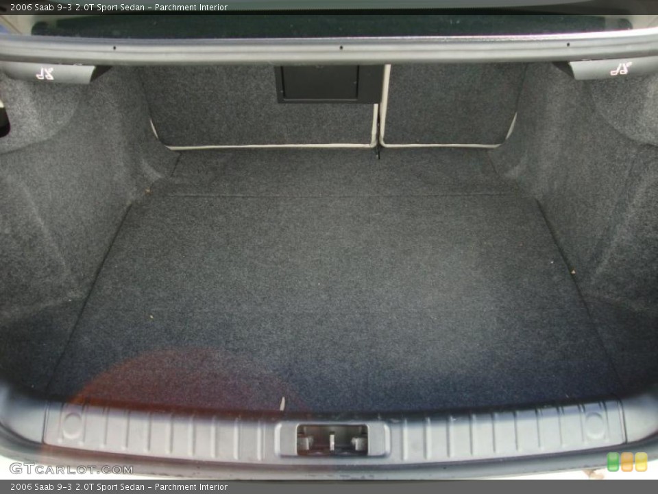 Parchment Interior Trunk for the 2006 Saab 9-3 2.0T Sport Sedan #42260250