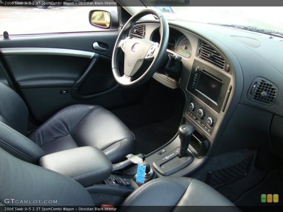 Obsidian Black Interior Photo for the 2006 Saab 9-5 2.3T SportCombi Wagon #42260790