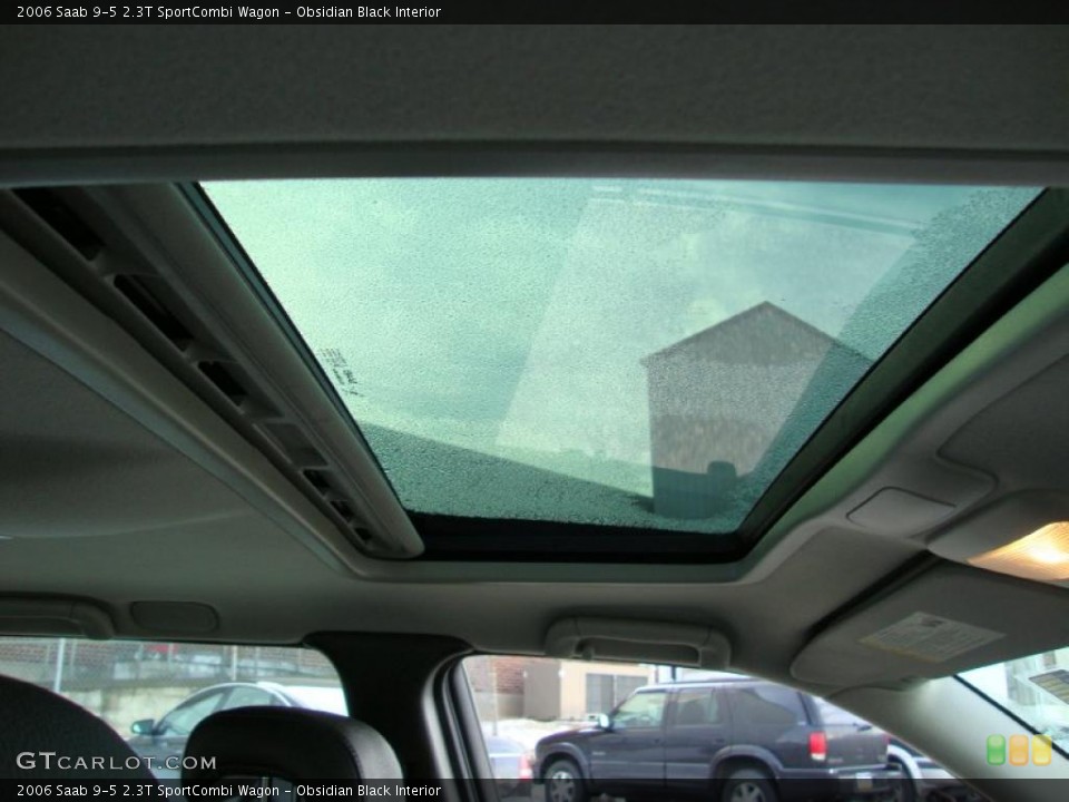 Obsidian Black Interior Sunroof for the 2006 Saab 9-5 2.3T SportCombi Wagon #42260824