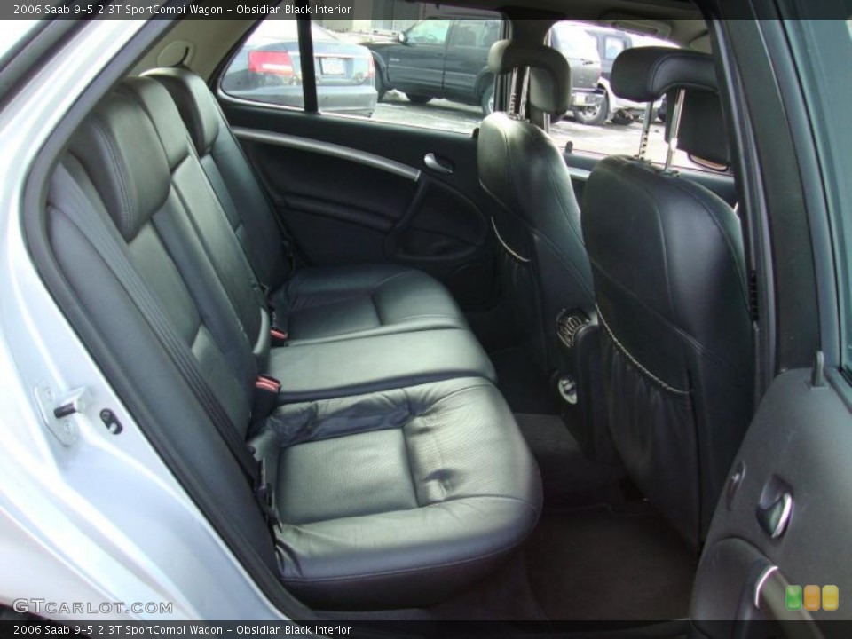 Obsidian Black Interior Photo for the 2006 Saab 9-5 2.3T SportCombi Wagon #42260870