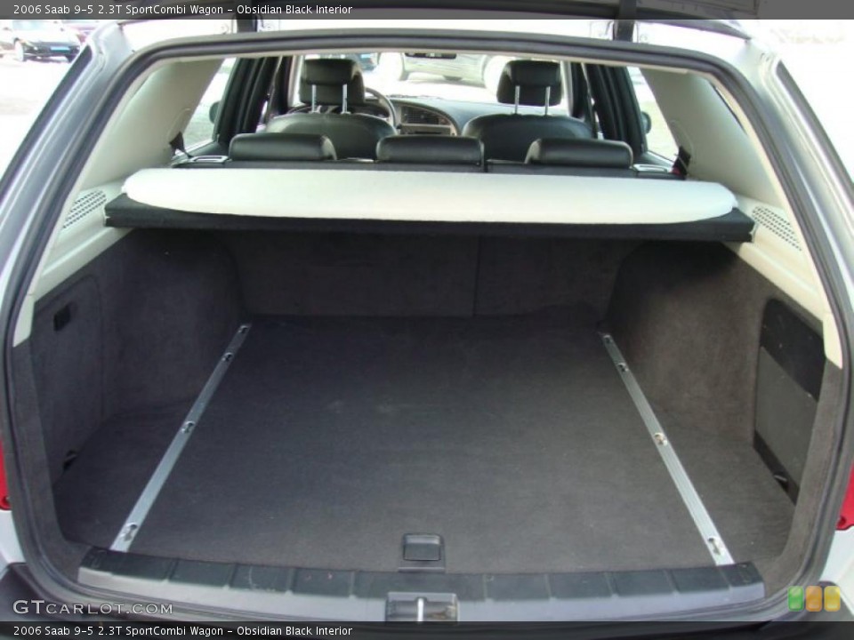 Obsidian Black Interior Trunk for the 2006 Saab 9-5 2.3T SportCombi Wagon #42260990