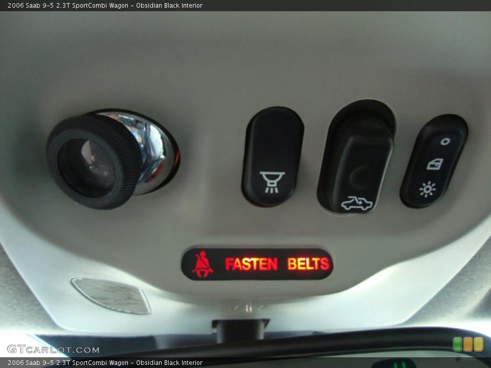 Obsidian Black Interior Controls for the 2006 Saab 9-5 2.3T SportCombi Wagon #42261218