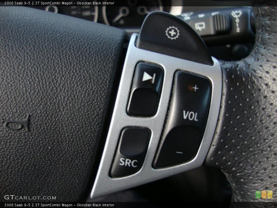Obsidian Black Interior Controls for the 2006 Saab 9-5 2.3T SportCombi Wagon #42261266