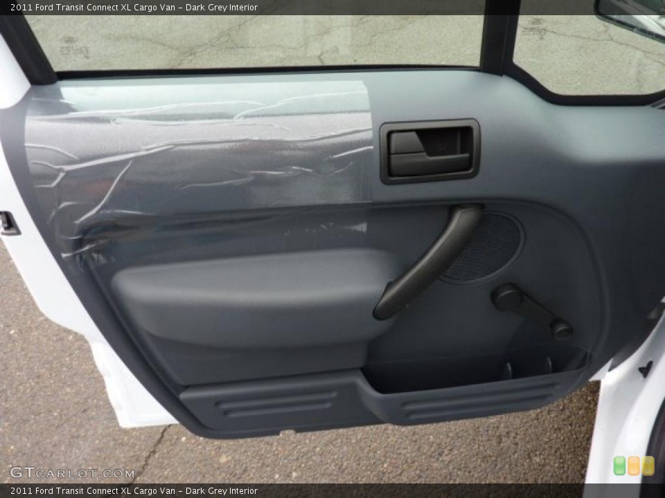 Dark Grey Interior Door Panel for the 2011 Ford Transit Connect XL Cargo Van #42261538