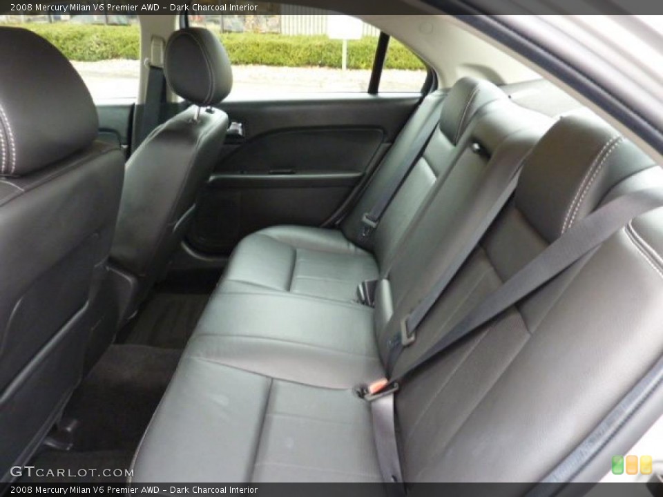 Dark Charcoal Interior Photo for the 2008 Mercury Milan V6 Premier AWD #42262330