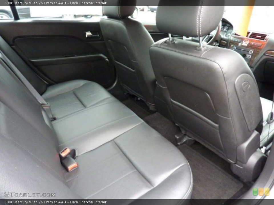Dark Charcoal Interior Photo for the 2008 Mercury Milan V6 Premier AWD #42262382