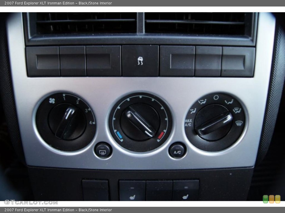 Black/Stone Interior Controls for the 2007 Ford Explorer XLT Ironman Edition #42263290