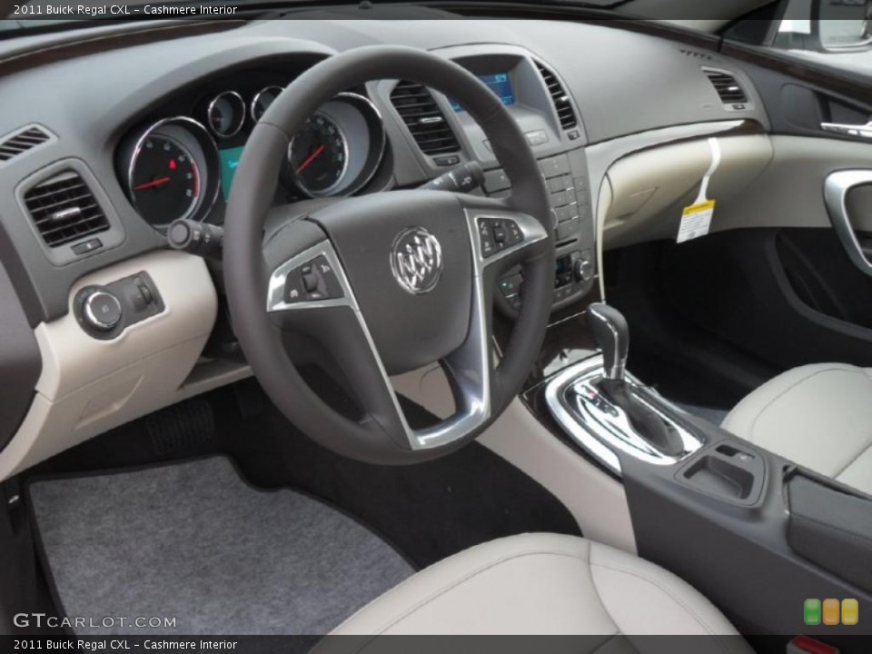 Cashmere Interior Prime Interior for the 2011 Buick Regal CXL #42265654