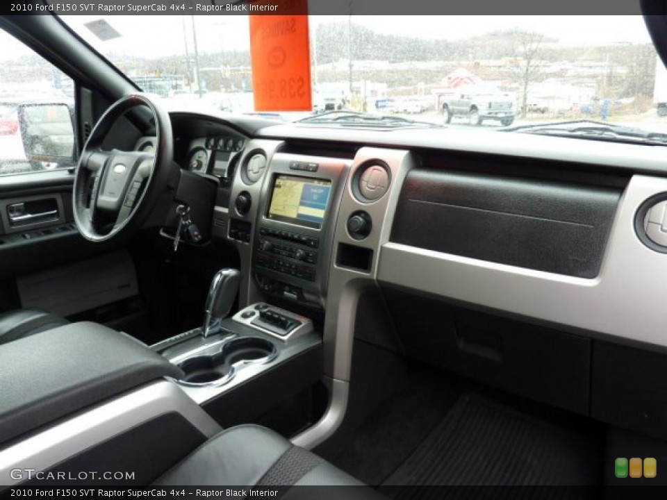 Raptor Black Interior Dashboard for the 2010 Ford F150 SVT Raptor SuperCab 4x4 #42266326