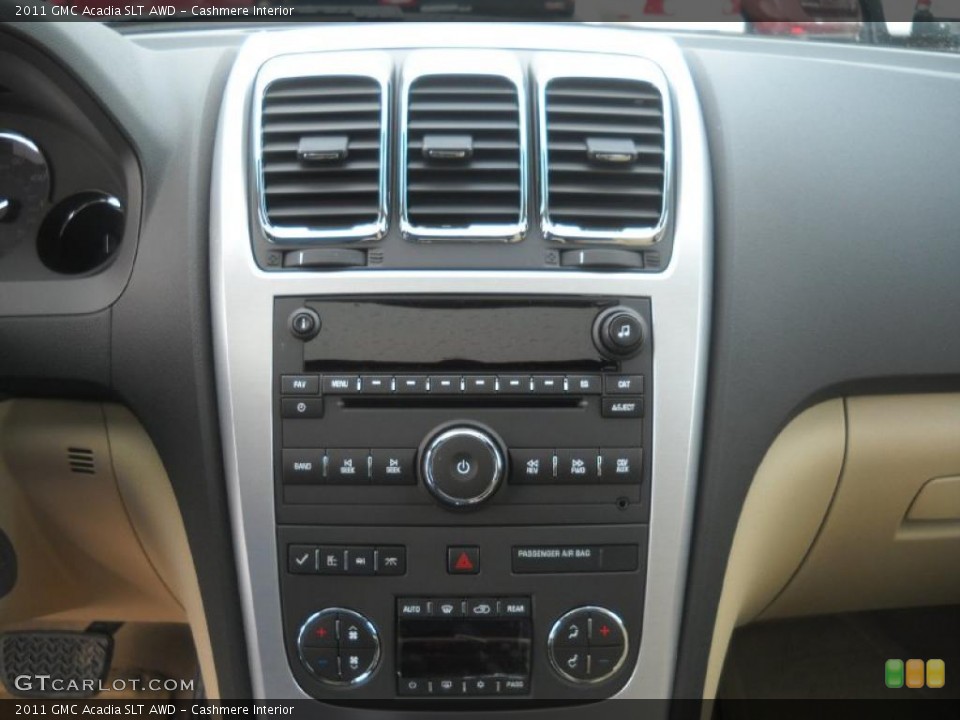 Cashmere Interior Controls for the 2011 GMC Acadia SLT AWD #42267394