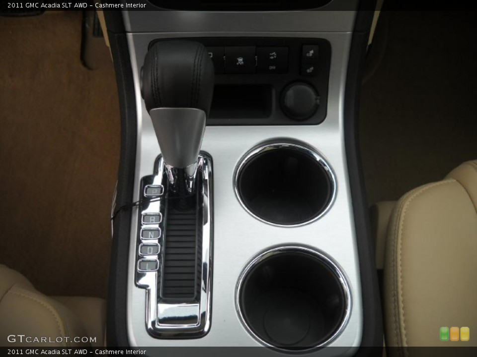 Cashmere Interior Transmission for the 2011 GMC Acadia SLT AWD #42267406