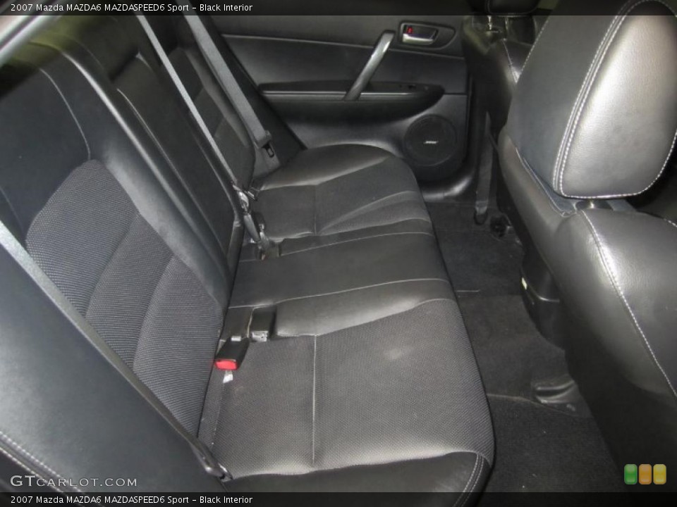 Black Interior Photo for the 2007 Mazda MAZDA6 MAZDASPEED6 Sport #42269647