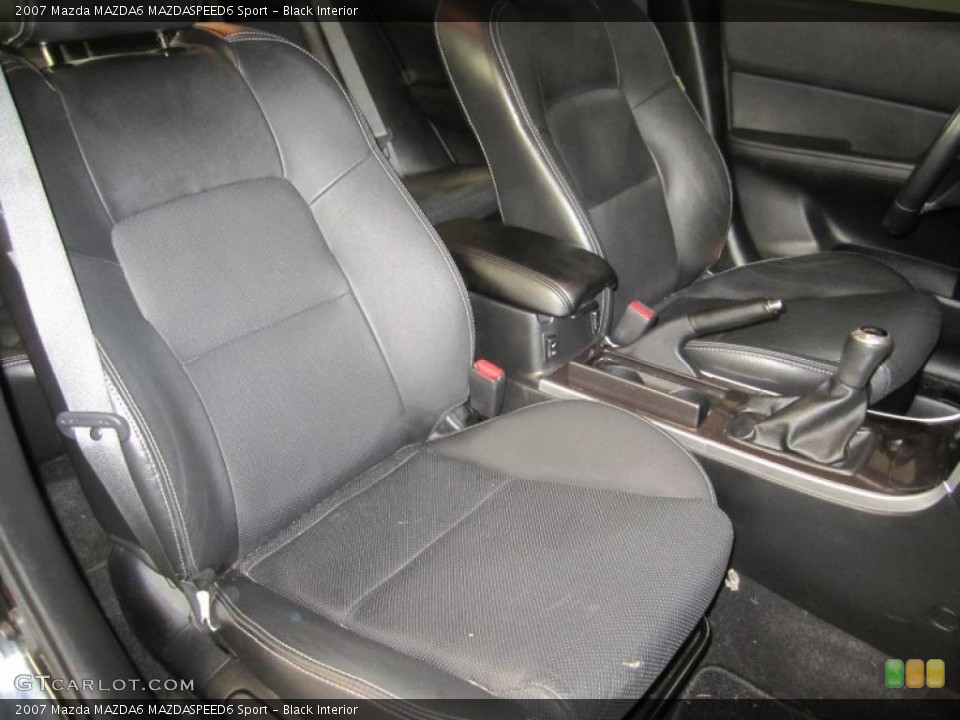 Black Interior Photo for the 2007 Mazda MAZDA6 MAZDASPEED6 Sport #42269679